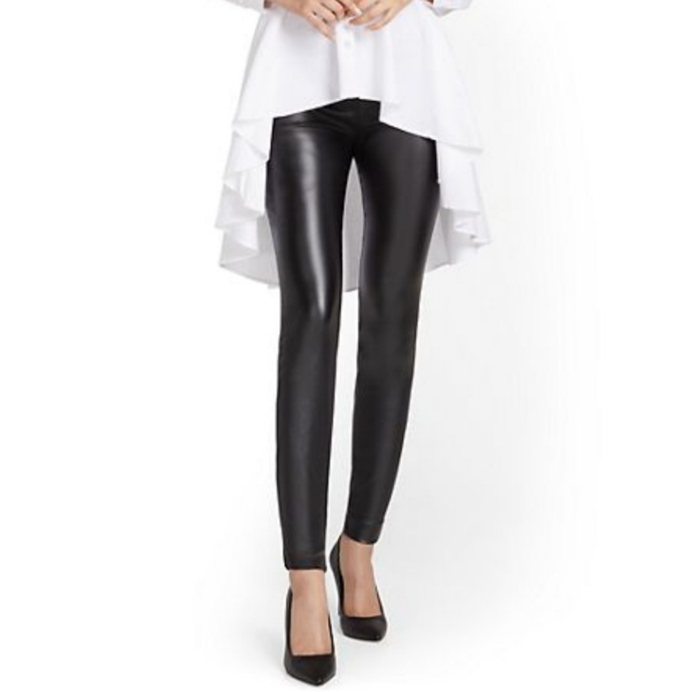Nordstrom Faux Leather Leggings/Pants - Picture 8 of 11